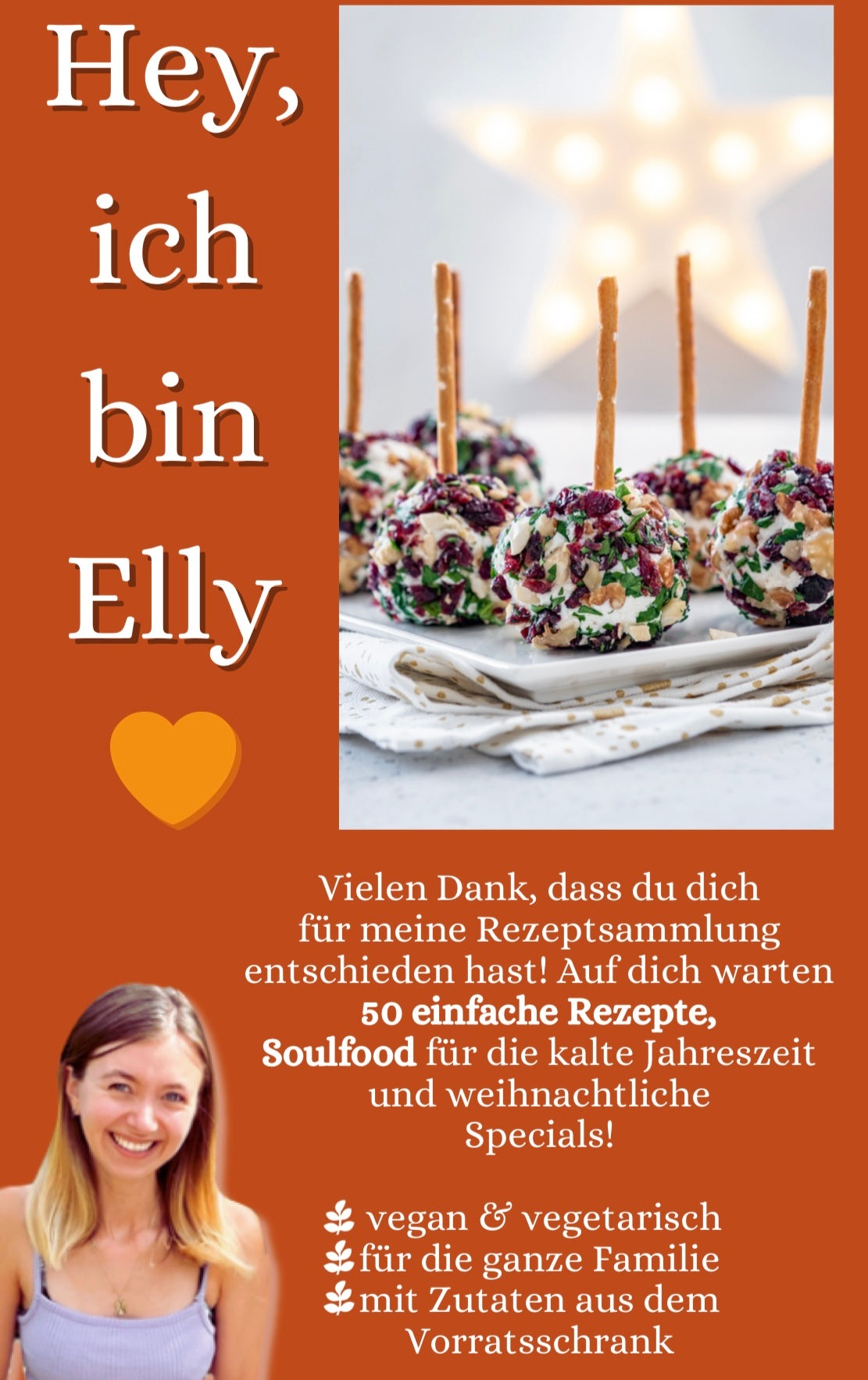 E-Book 50 Einfache Weihnachtsrezepte Elly's WUNDERLAND
