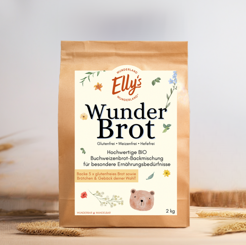 Bio WunderBrot glutenfrei • weizenfrei • hefefrei • 2 kg Elly's WUNDERLAND