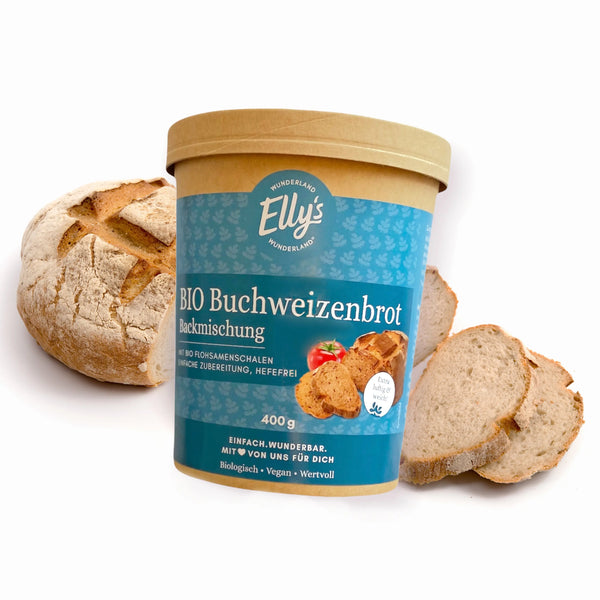glutenfrei Bio-Buchweizenbrot Starterset, glutenfrei Elly's WUNDERLAND